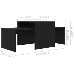 Table basse 3002583 Noir