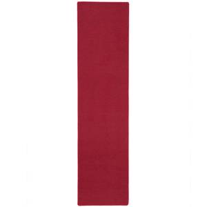 Velour Läufer Teppich Strong Rot - 80 x 160 cm