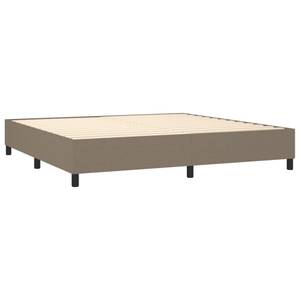 Boxspringbett 3016024-6 Schwarz - Taupe - Breite: 200 cm