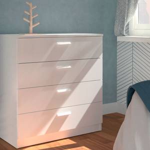 Commode Nova S BRI-1073 Blanc pur - Blanc