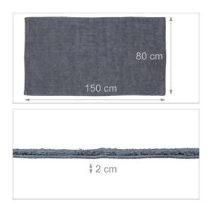 Tapis de bain lavable tapis de douche 150 x 80 cm