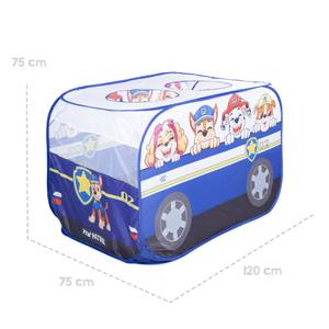 Pop Up Spielbus Paw Patrol Blau - Holzwerkstoff - 75 x 75 x 120 cm