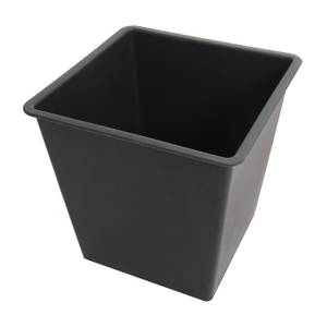 Pflanzkasten L24-E Schwarz - Braun - Holzart/Dekor - Holz teilmassiv - 32 x 32 x 32 cm