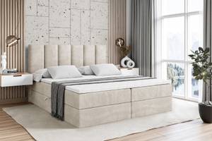 Boxspringbett BOXI1 Beige - Breite: 200 cm - H4