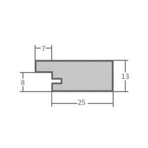 Bilderrahmen H750 Weiß - 13 x 18 cm