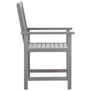 Mobilier de jardin (lot de 5) 3000283-1 Gris - Bois massif - Bois/Imitation - 80 x 74 x 140 cm