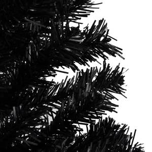 Sapin de noël artificiel Noir - Gris - 120 x 240 x 120 cm