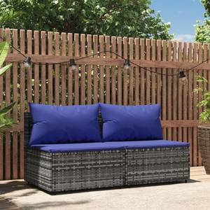 Mittelsofa 3029630-2 (2er Set) Blau - Grau