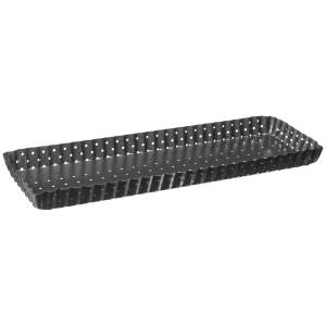 Kuchenform, 35 x 11 cm Schwarz - Metall - 11 x 3 x 35 cm