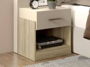 Nachttisch BODIL 2er-Set Beige