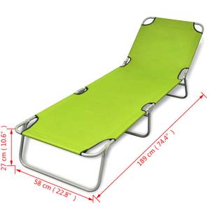 Chaise longue 3005314 Vert