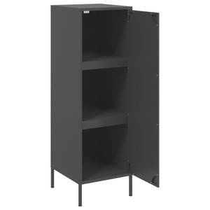 Highboard DE7971 Schwarz - Metall - 39 x 113 x 36 cm