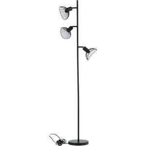 Stehlampe Elsa Schwarz - Metall - 20 x 139 x 29 cm