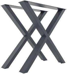 pieds de table Swift Lot de 2 Gris