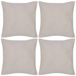 Housse de coussin Beige - 40 x 40 cm