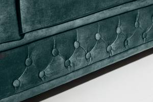 3er Sofa CHESTERFIELD Blau - Grün