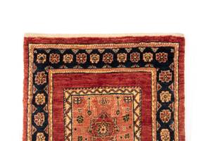 Tapis de couloir Kashkuli XXXVIII Marron - Textile - 73 x 1 x 218 cm