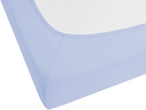 Drap housse JANBU Bleu - Bleu clair - Largeur : 200 cm