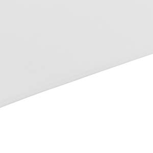 Halb-Sonnenschirm Eger Weiß - Textil - 300 x 230 x 150 cm