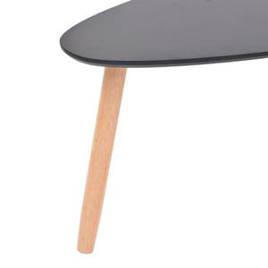 Table basse 299426 (lot de 2) Noir