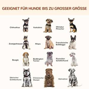 Hundebett D04-235LG Metall - 80 x 30 x 120 cm