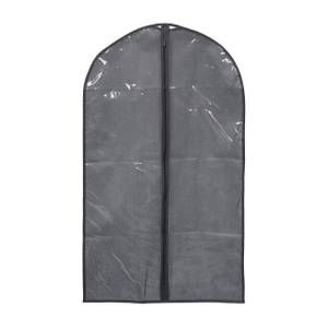 Kleidersack 6er Set 100 x 60 cm Grau - Kunststoff - Textil - 60 x 100 x 1 cm