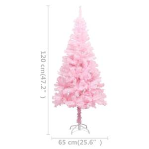 Sapin de noël artificiel Bronze - Doré - Rose foncé - 65 x 120 x 65 cm