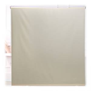 Store de baignoire beige Largeur : 160 cm