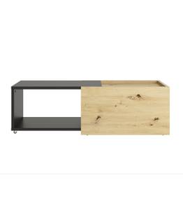 Couchtisch Schwarz - Braun - Holzwerkstoff - 50 x 39 x 75 cm