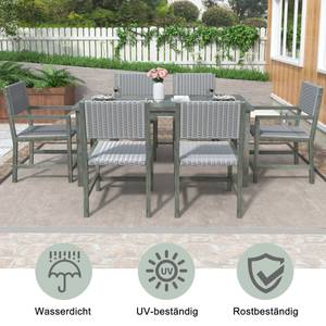 Gartenlounge-Set 7tlg Phanes Ⅳ Grau