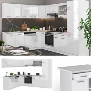 Cuisine en angle R-Line 29231 Blanc