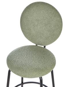 Tabouret de bar EMERY Noir - Vert - Vert clair