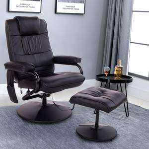 Chaise de massage 700-037V01BK Imitation frêne noir