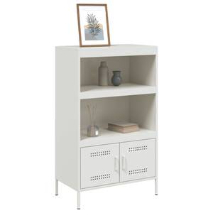 Highboard DE7666 Weiß - Metall - 39 x 113 x 68 cm