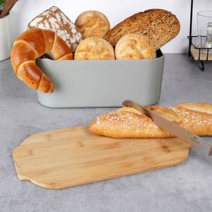 Brotkasten 259302 Grau - 19 x 12 x 33 cm