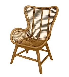 RATTAN Sessel Braun - Rattan - Massivholz - Holzart/Dekor - 68 x 95 x 64 cm