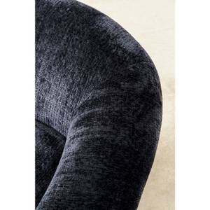 Fauteuil pivotant Ciao Bleu - Textile - 82 x 95 x 72 cm