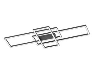 LED-Deckenleuchte Zenit Schwarz - Metall - Kunststoff - 104 x 6 x 42 cm