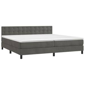 Boxspringbett 3017268-21 Dunkelgrau - Breite: 200 cm