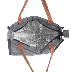 Kühltasche 731422 Grau - Kunststoff - 14 x 30 x 26 cm