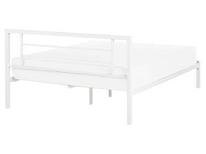 Doppelbett CUSSET Weiß - Breite: 162 cm