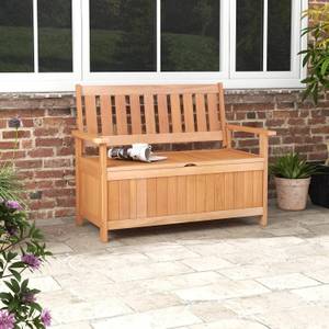 Gartenbank VH33489DE Braun - Holzwerkstoff - 66 x 91 x 120 cm