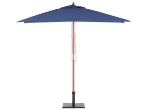 Parasol droit FLAMENCO Bleu - Bleu marine - Chêne foncé