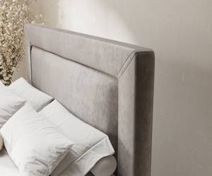 Boxspringbett Laguno Taupe - Breite: 200 cm