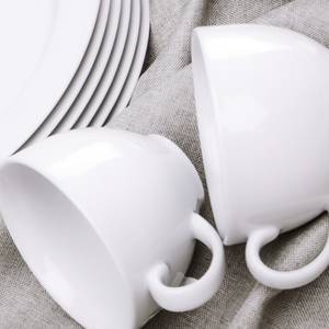 Kaffeeservice MUSCARI (18er-Set) Weiß