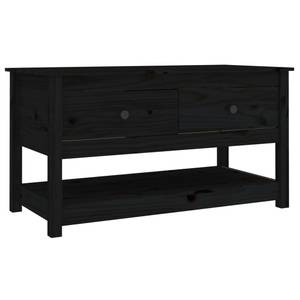 Couchtisch D822 Schwarz - Massivholz - 49 x 55 x 102 cm