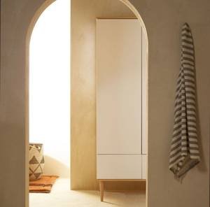 Armoire Flow Blanc - Largeur : 144 cm