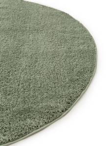 Hochflorteppich rund Hellgrün - 200 x 200 cm