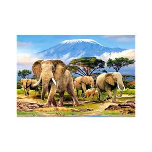 Puzzle Kilimandscharo Morgen 1000 Teile Papier - 25 x 5 x 35 cm