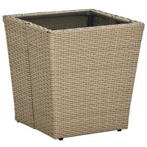 Beistelltisch 3005009-2 Braun - Kunststoff - Polyrattan - 42 x 44 x 42 cm